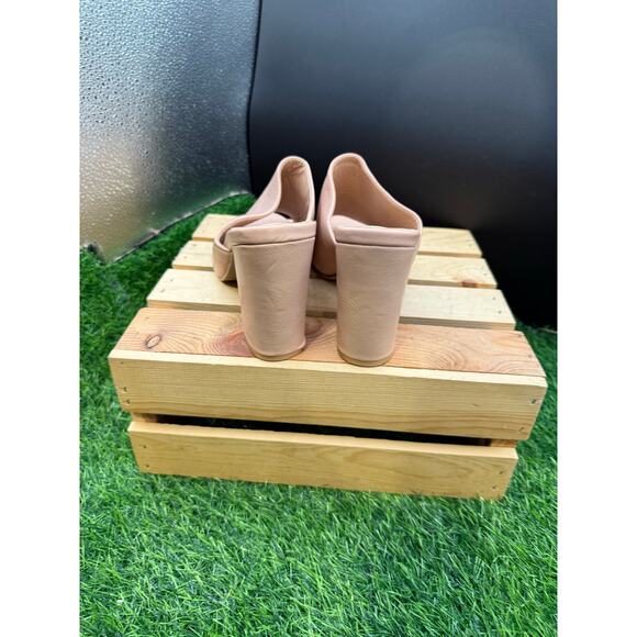 Trary- Nude -Open Toe Heels- Size 9 - Picture 8 of 10